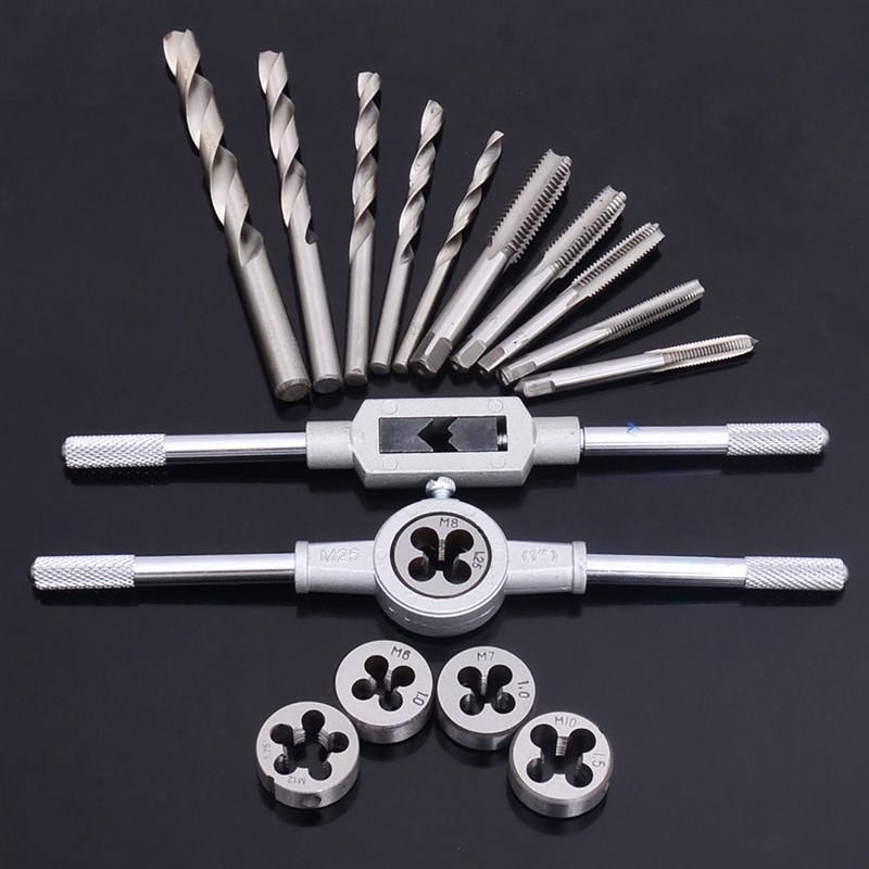 上匠工具 丝锥板牙装 五金板牙 手用丝攻扳手 绞手公制丝攻