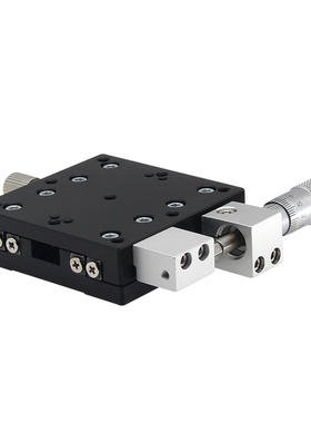 轴位移平台手动精密微调工作台L一维平移滑台G