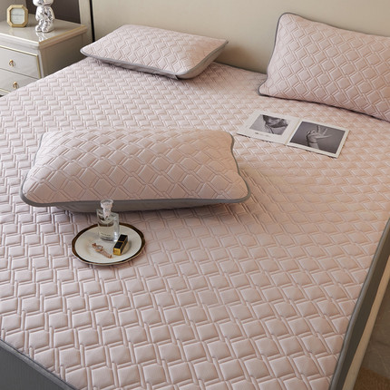 高端夏季乳胶凉席三件套可水洗空调席床笠款1.2m/1.5m1.8米2.0m床