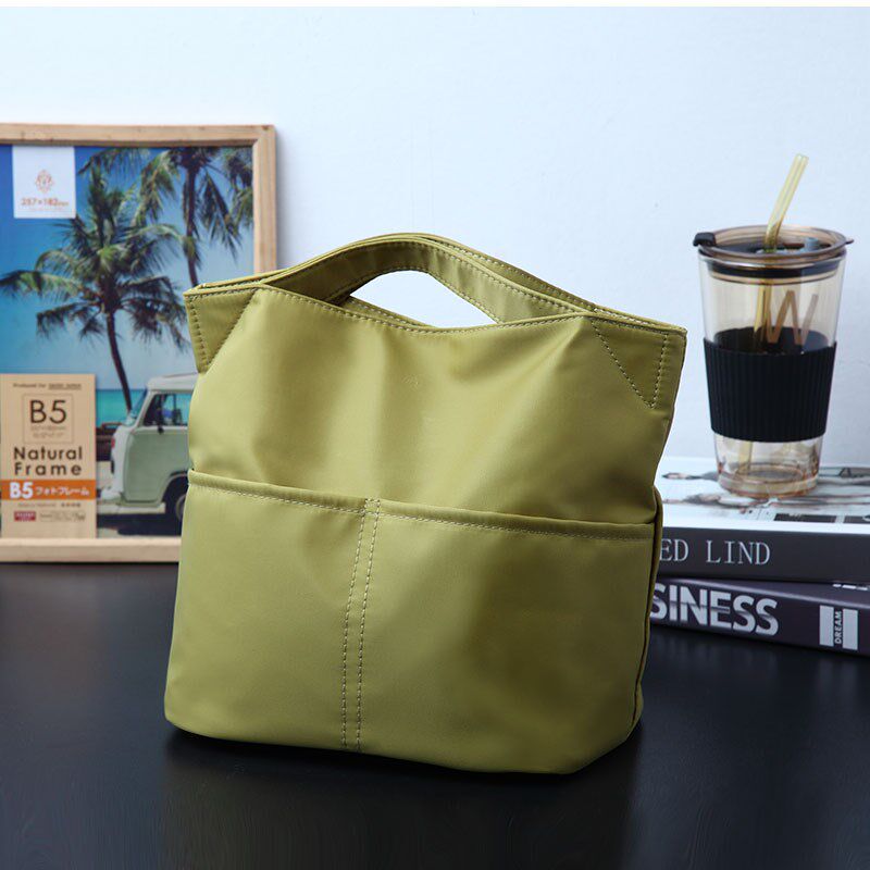 时尚防水尼龙保温袋内胆可拆手提便当包带水杯位上班族通勤饭盒袋,收纳整理,饭盒袋,淘宝优惠券,粉丝福利购,淘宝优惠卷