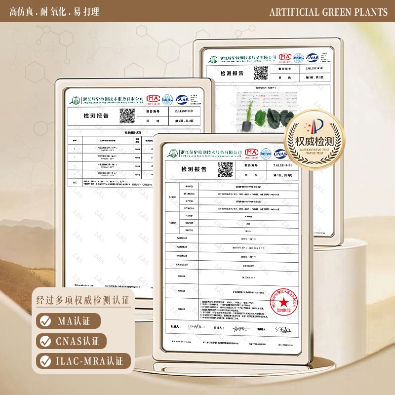 绿植装饰高级摆件落地大型客厅玄关电视柜旁边室内盆栽仿真蓝花楹