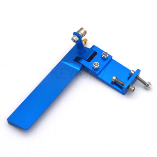 9吸水舵船模带吸水装置方向舵铝合金电船船用吸水方向舵