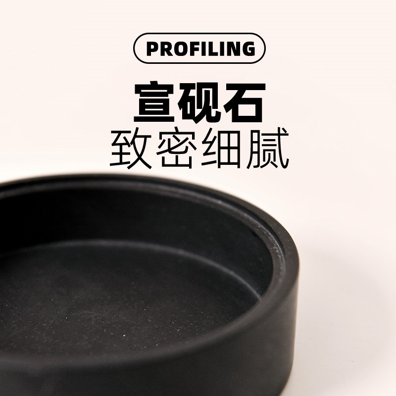 精品砚台书法墨砚原石天然手工打造春燕锡盖墨台砚池书法文房四宝