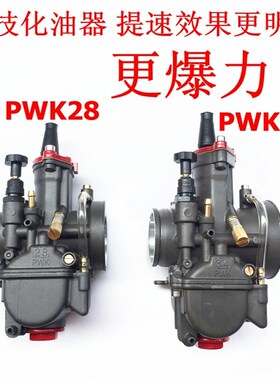 化油器W W越野踏板跨骑摩车改装鬼火非尼比