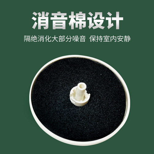 圆形方形按压式风口三档可调新风系统出排回风口消音过滤降噪