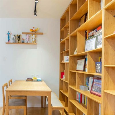 白橡木原木家具一字板书桌板材书架吧台板定制实木衣柜隔板桌面板