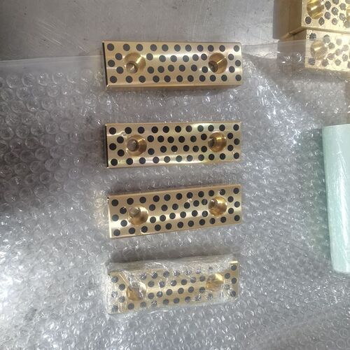TW自润滑铜板耐磨板米思米石墨铜导板盘WT铜合金耐磨块导板