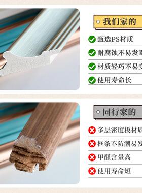 欧式复古油画装裱相框空框素描4K8KA3A4装裱画框挂墙水彩边框定制