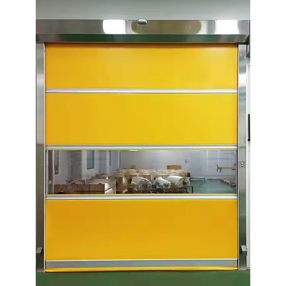 pvc快速卷帘门无尘车间快速卷帘门自动升降雷达感应pvc快速门定制