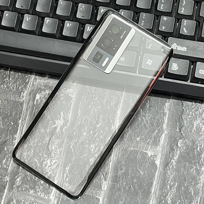 适用红米K60/Pro 透明后盖k60至尊版替换原装玻璃电池背盖手机保护壳U