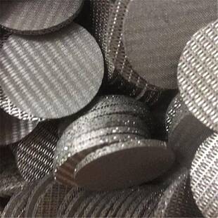 304/316L不锈钢五层烧结网工业过滤烧结片高强度海水淡化滤芯