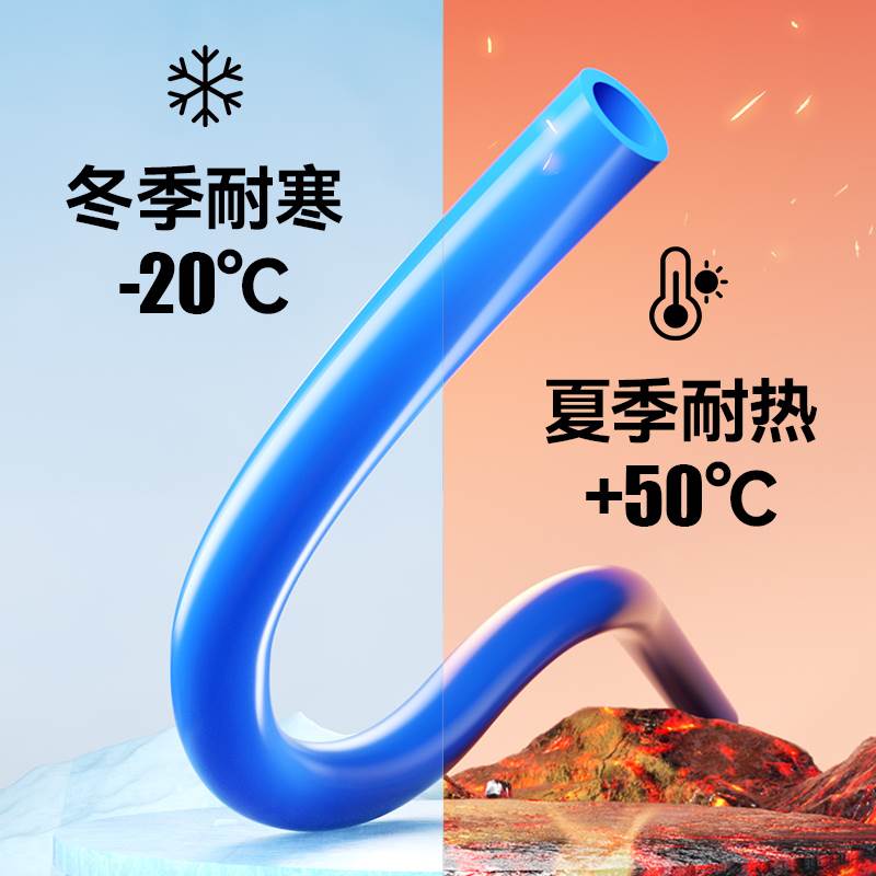 PU气管软管8mm气线12高压6气带10软管气泵气线空压机配件大全气缸