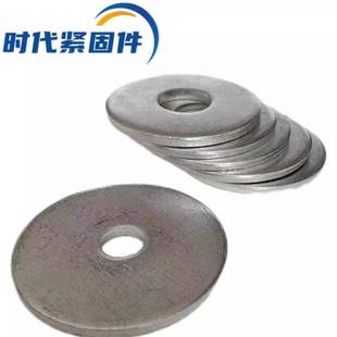 非标镀锌加大加厚介子圆铁片A3圆铁块钢板圆形带孔铁垫片垫圈平垫