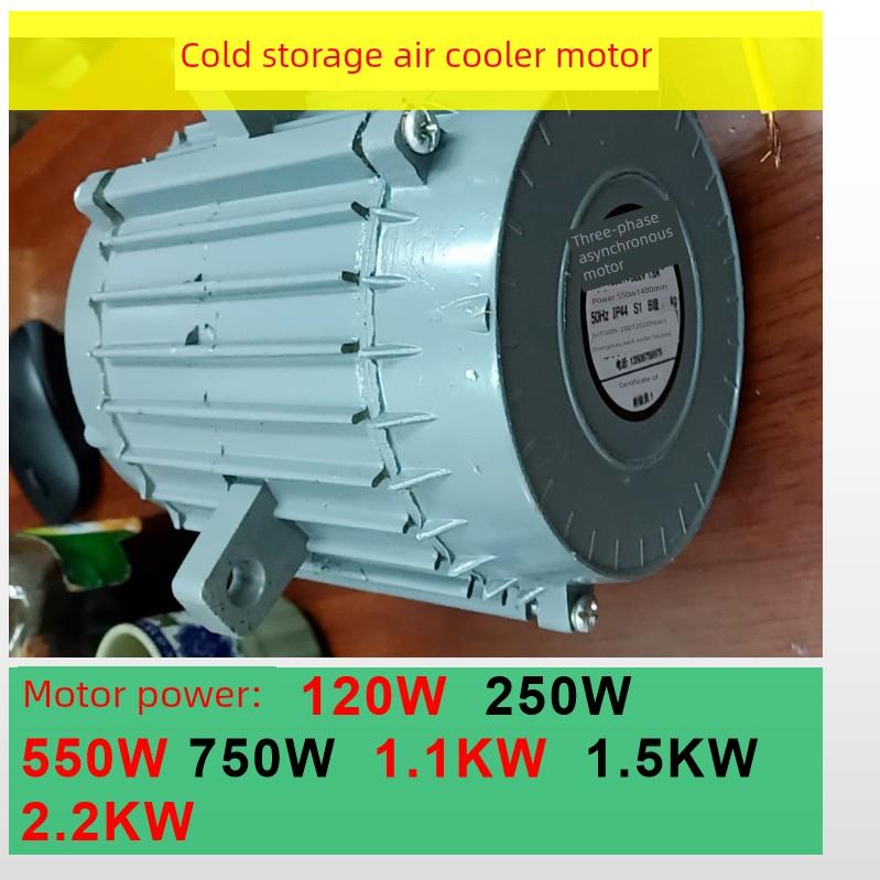 冷库电机风扇叶片格栅250W 550W 750W空气冷却器电机400 450 500