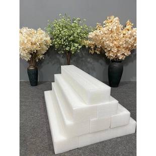 婚庆珍珠棉epe插花泡沫板彷真植物花泥板花排路引插花板花墙插花