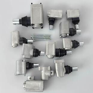 液压分配器多路阀换向阀配件支架座盖手柄球操纵杆防尘护套修理包