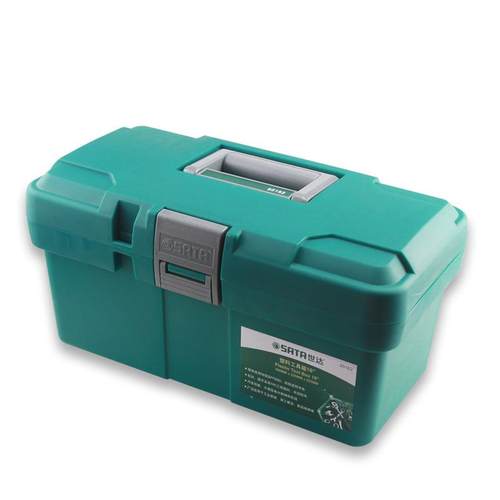 世达工具箱家用多功能五金收纳箱工具塑料空盒子电工手提箱05311A