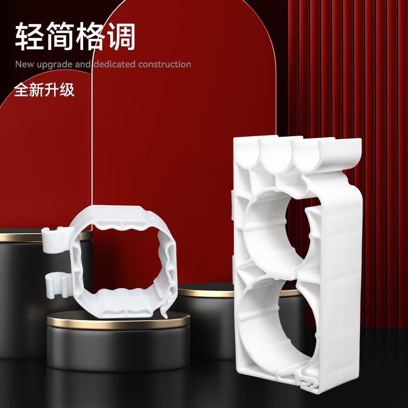 中央空调双管码管卡扣单双组合吊码安装铜管格多联风管机100套装
