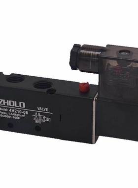 ZHOLO卓良气动电磁阀气缸换向气阀4V210-08 310-10 410-15 110-06