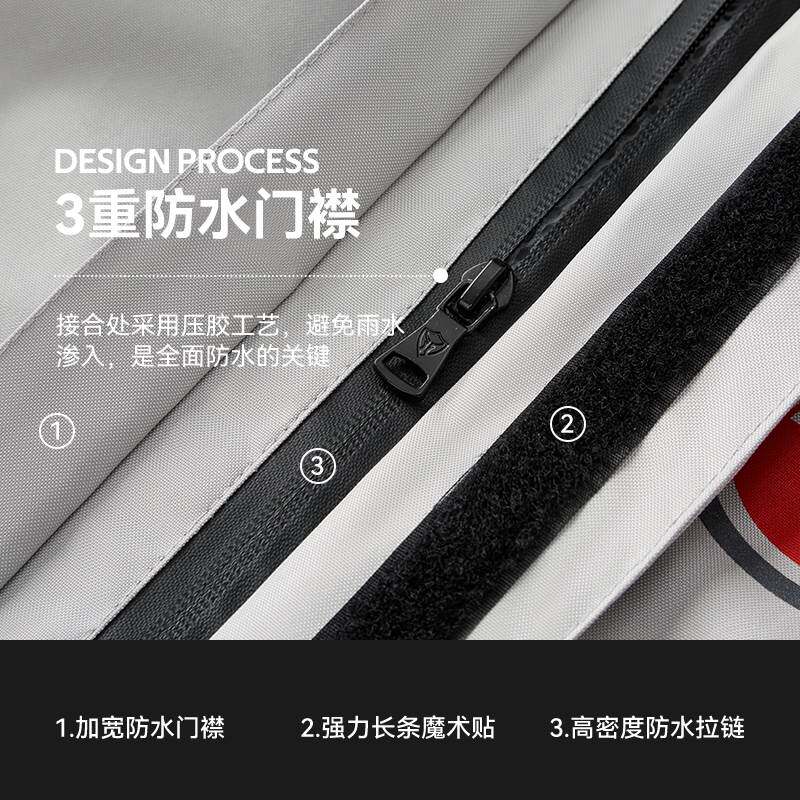 蓝狮摩托车雨衣套装男款分体机车防雨服外卖骑手专用防暴雨冲锋衣