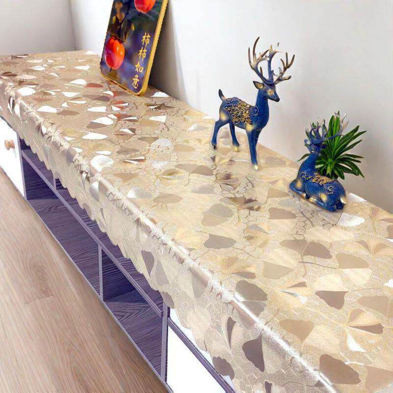 电视柜长条案柜盖布防水防尘盖巾桌布长方形电视机柜鞋柜茶几桌布