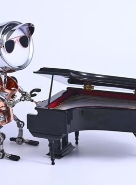 公司团购礼品创意生日朋克机器氛围夜灯钢琴饰品男孩和女孩艺术学