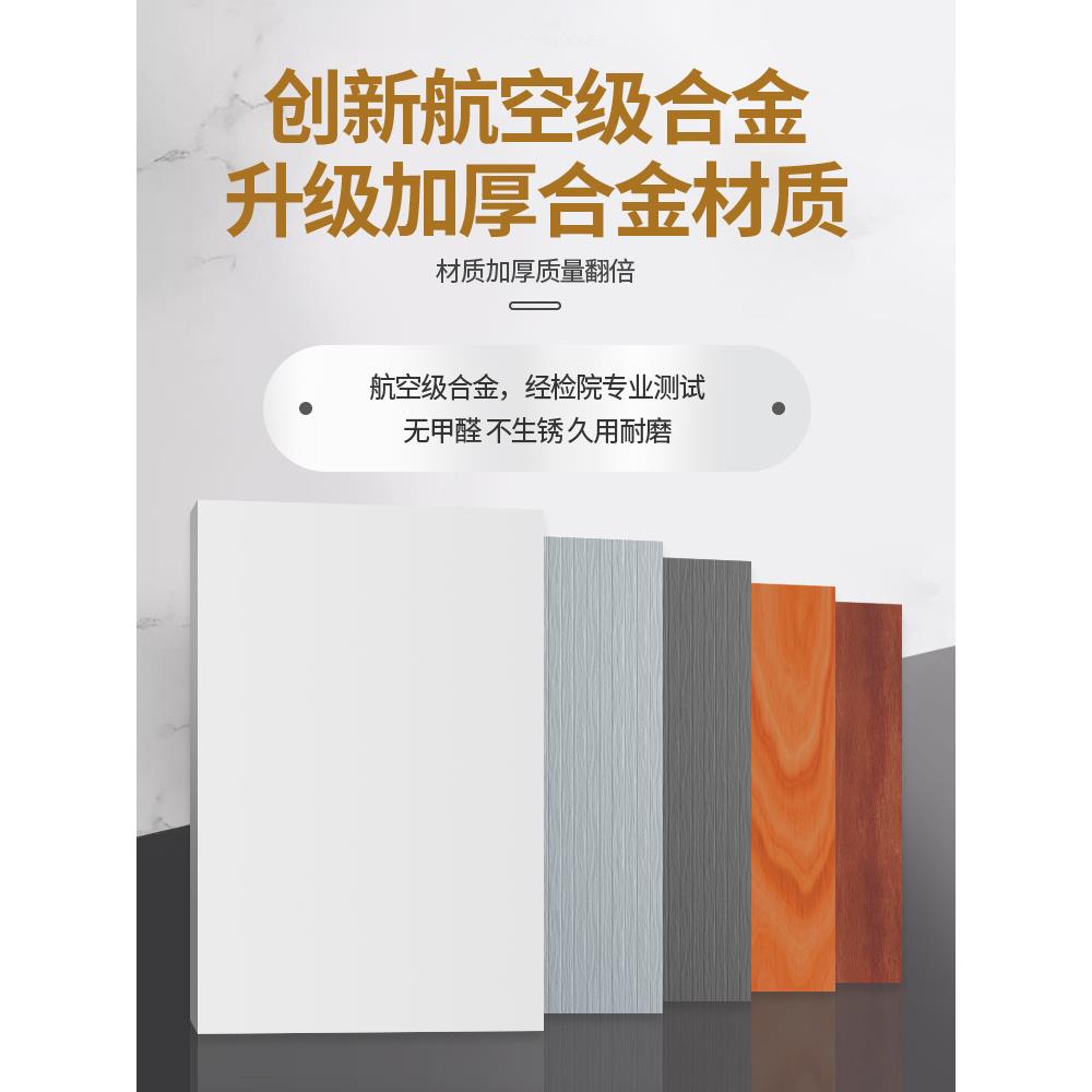 铝合金折叠门隔断门厨房简易无下轨隐形隔音浴室卧室卫生间推拉门