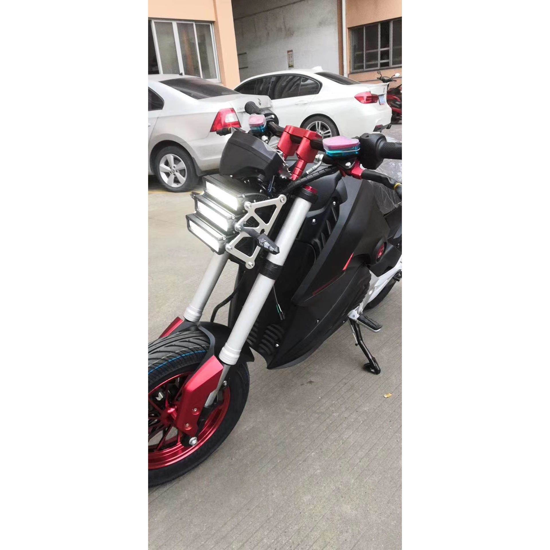 LED大灯电动车M5猴子改装M3大公仔MSX125摩托车配件12V超亮头灯
