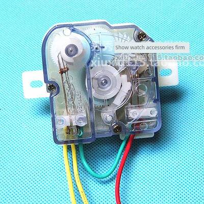 半自动洗衣机定时器方形3线洗涤定时器开关适用于dxt15f配有旋钮