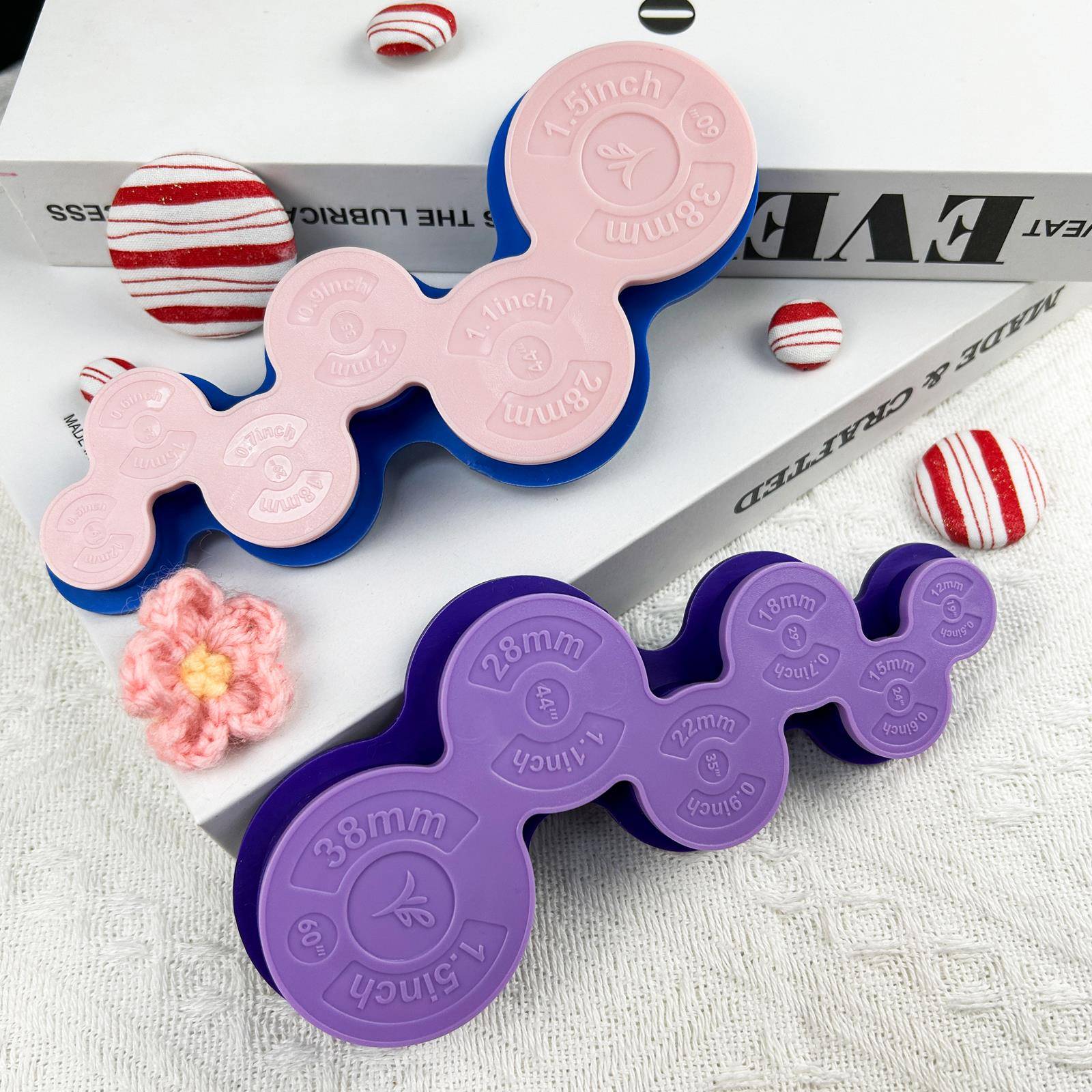 BEN YEDD简易包扣工具章鱼款6尺寸扣子可用手工工具缝纫diy