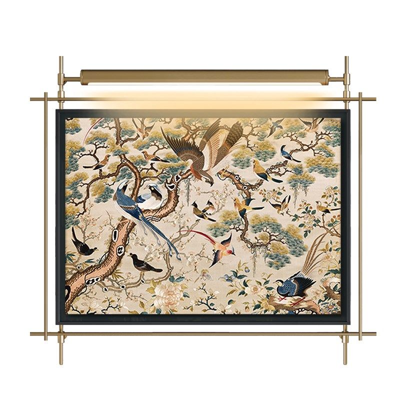 新级复古装饰灯壁挂金属杆装饰画售楼处立体玄关背景墙装置,家居饰品,壁饰,淘宝优惠券,粉丝福利购,淘宝优惠卷