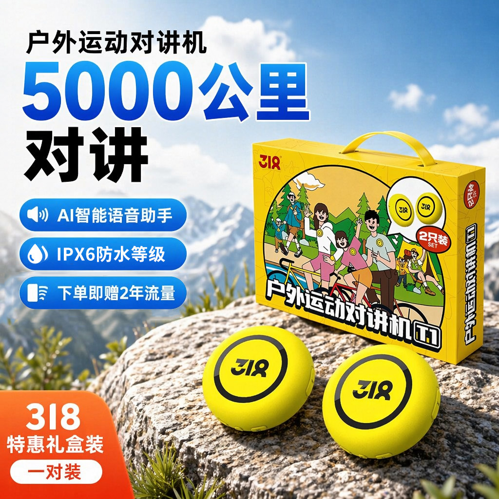 318户外运动对讲机亲子互动套装图片