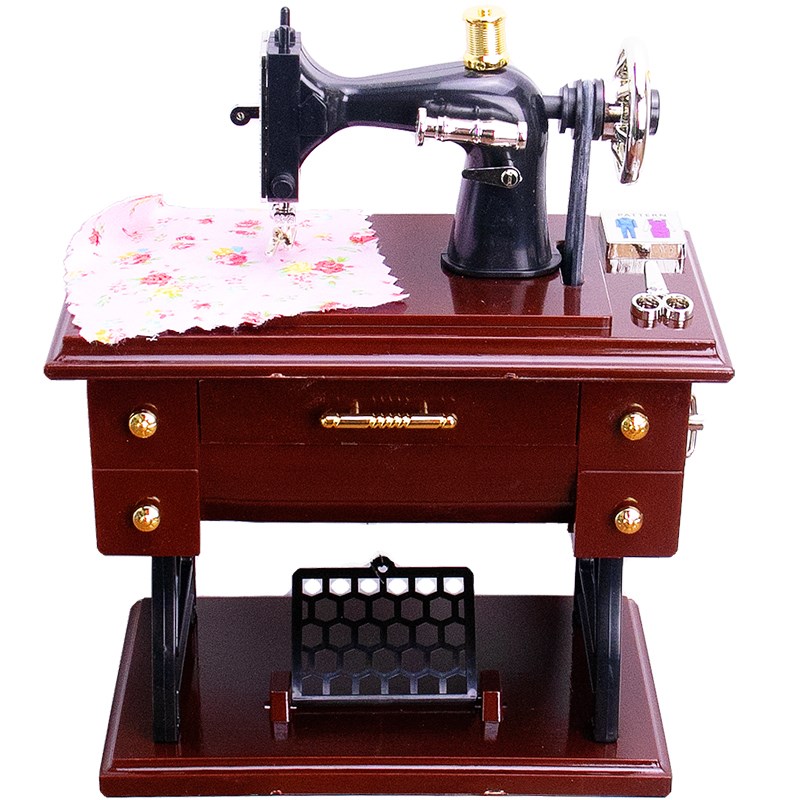 办公室装饰摆件餐边柜老式缝纫机好玩的东西稀奇古怪客厅简约现代