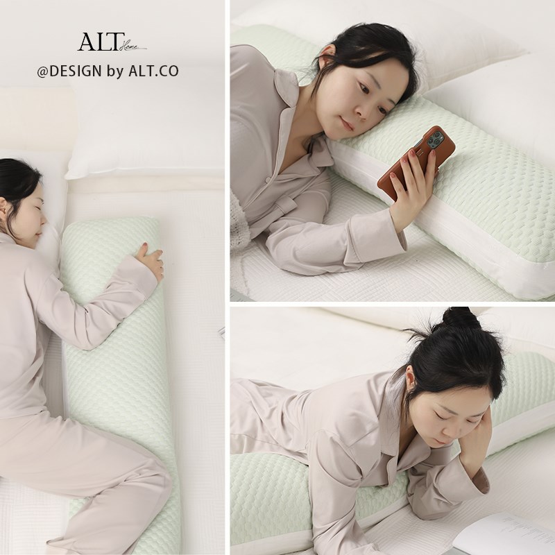 冰丝凉感夏天长条抱枕女生睡觉男生款侧睡夹腿床上靠枕头大人