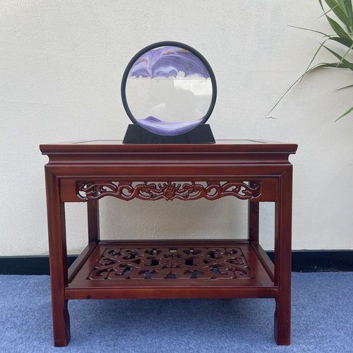 实木架鱼缸架桌子茶几边几盆景架桌工艺品奇石茶桌沙发