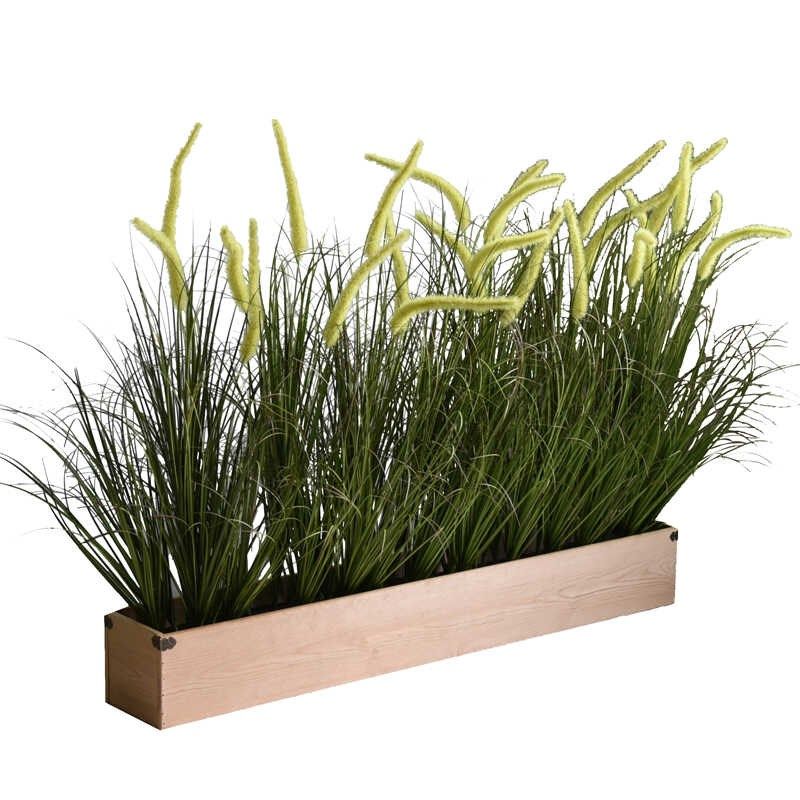 仿真假绿植装饰箱槽售楼部隔断装塑料娟长栅栏插,家居饰品,仿真花/假花,淘宝优惠券,粉丝福利购,淘宝优惠卷