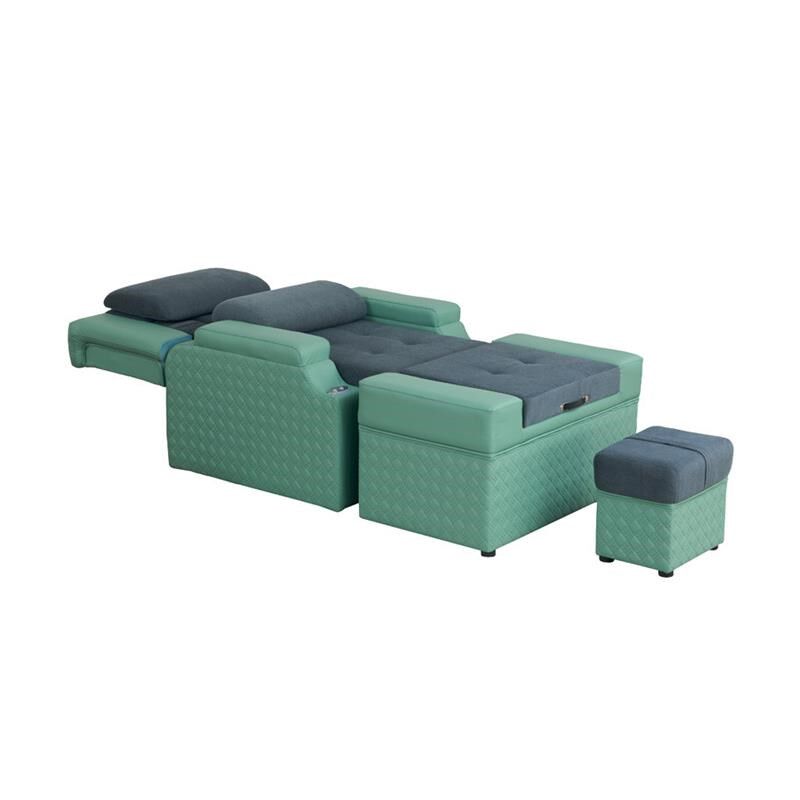 足浴沙发足疗床洗脚泡脚采耳休息一体按摩床电动足疗沙发沐足躺椅