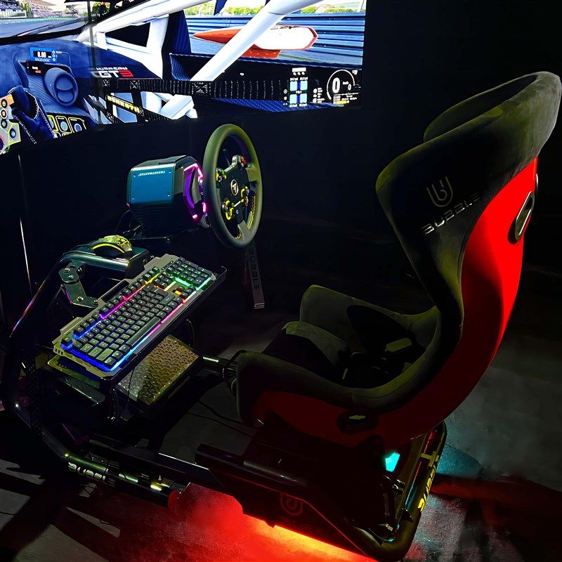 ule巴铂赛车模拟器座椅,飞行模拟器支架,速魔,Fntec