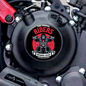 适用於离合器盖引擎装 车车 饰复古巡航耐热水晶个性