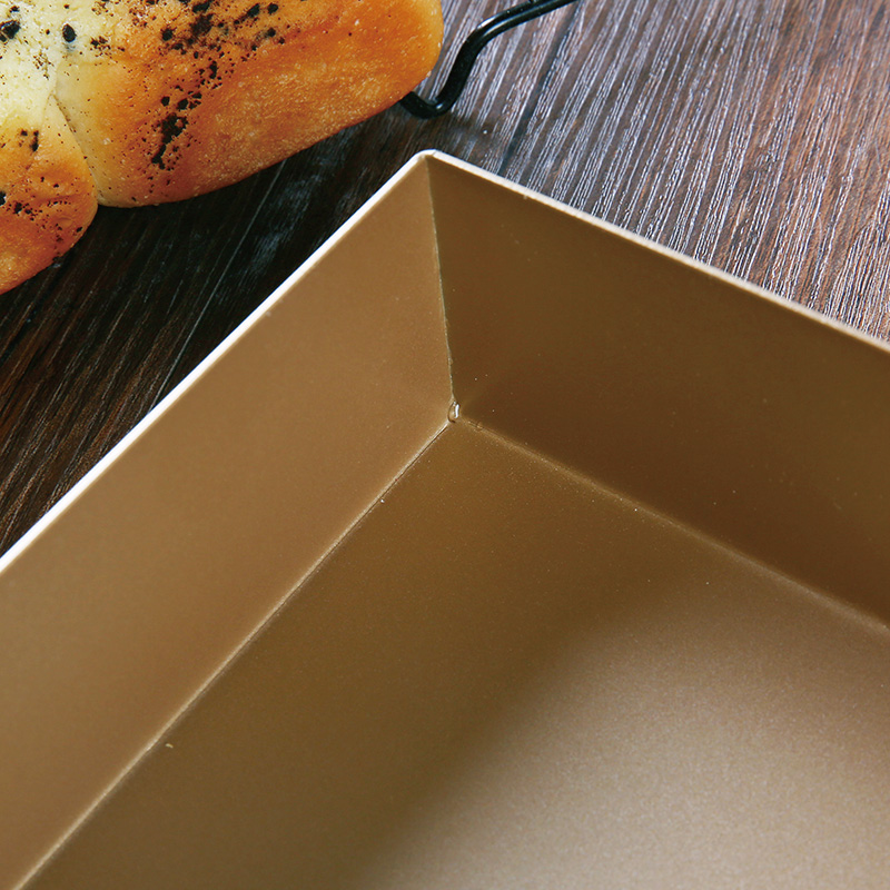 法焙客烘焙模具古早烤盘方形加高不粘烤盘家用蛋糕披萨吐司烤箱用