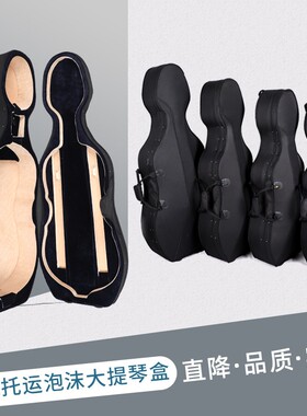 飞运抗压防    强泡沫大提琴盒箱子包