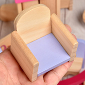 厂家 木质制儿童过家家迷你小家具动手益智兴趣培养摆设早教