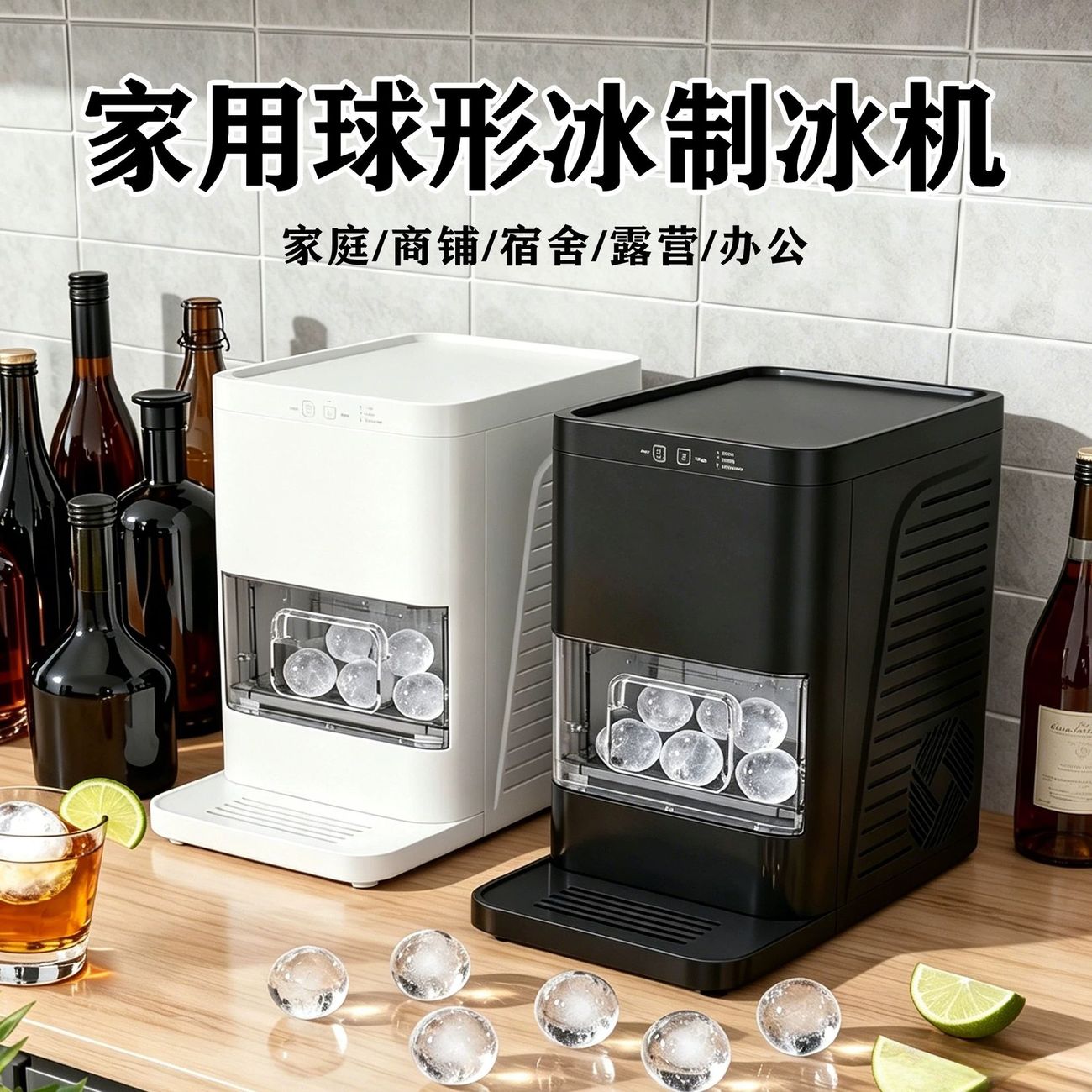 家用球形制冰机小型台式