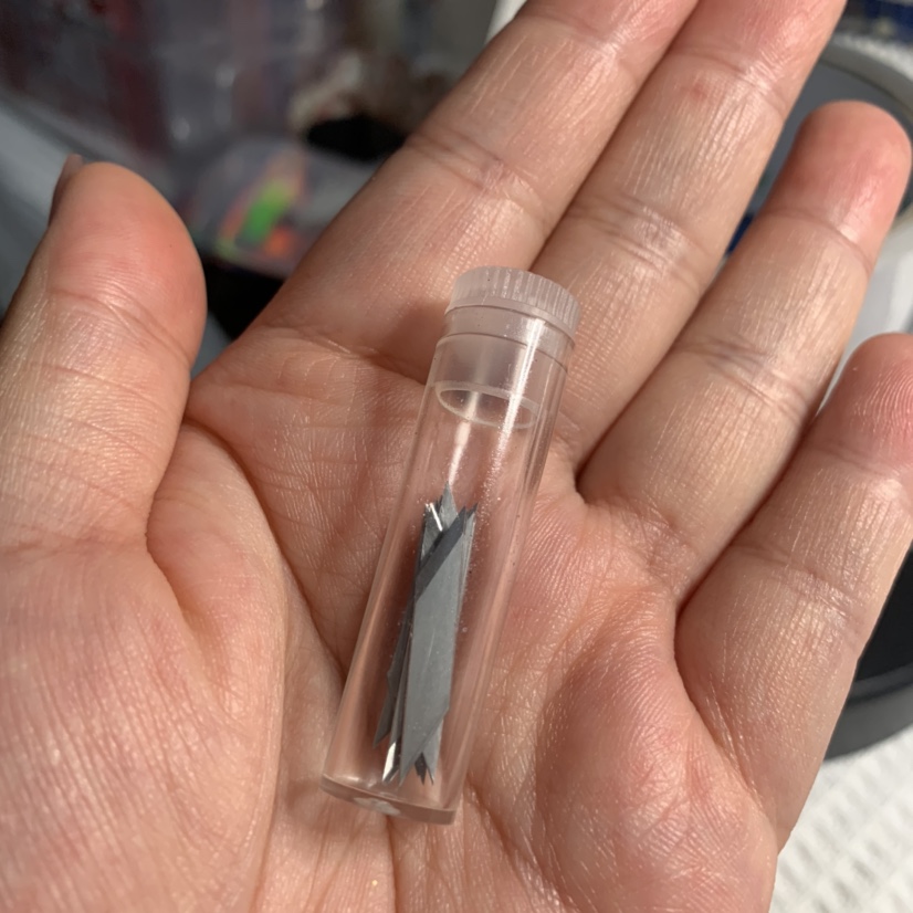 【刀片】一盒12片【请和笔刀一起拍】刻刀美工刀专用刀片