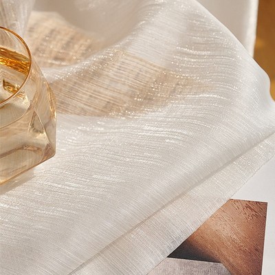 法式流光纱 梦幻窗纱222 卧室客厅新款窗帘装饰 酒店婚礼高档纱