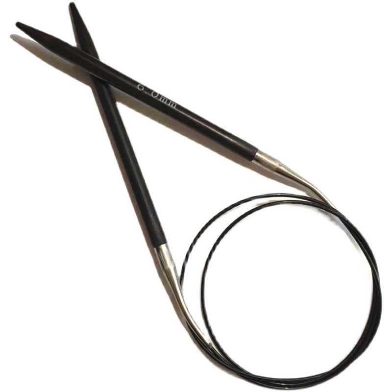 顺林牌厘米黑檀木环形针编织工具装毛线衣织针循环针棒针签子