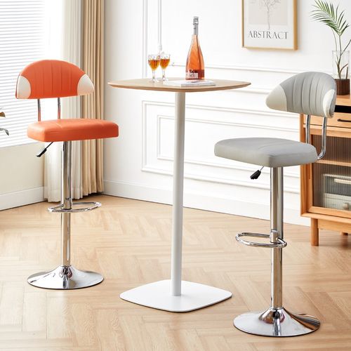 吧椅收银台前台吧椅便利店店铺升降靠背椅高脚酒吧凳院专用