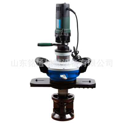 电动内胀式坡口机 小型钢管坡口器 管道管子平口机 操作简单