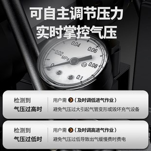 德国佳普空压机打气泵小型空气压缩机无油静音高压木工喷
