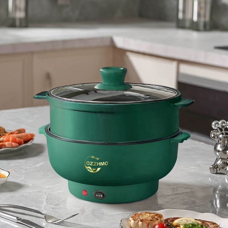 家用电煮锅一体式学生电热锅电火锅煎炒粘煮饭炒菜电炒锅,厨房电器,电煮锅,淘宝优惠券,粉丝福利购,淘宝优惠卷